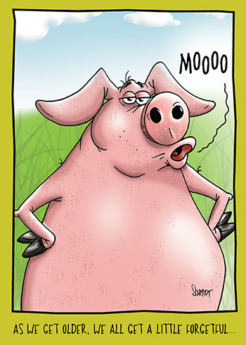 Inside Message: Just be glad you don't have hamnesia Happy Birthday