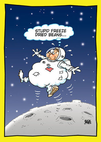 Farting Astronaut | Funny Birthday Card