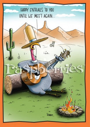 Singing Buzzard: Hilarious Paper Retirement Card