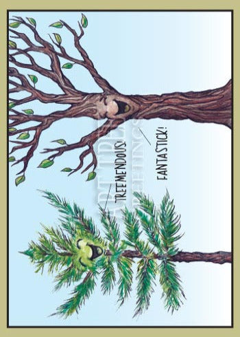 Happy Trees | Cute Congratulations Card