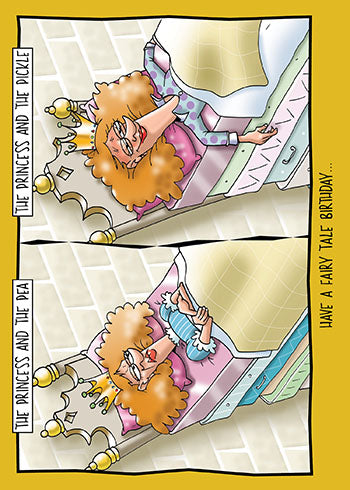 Princess and the Pickle | Hilarious Printed Birthday Card