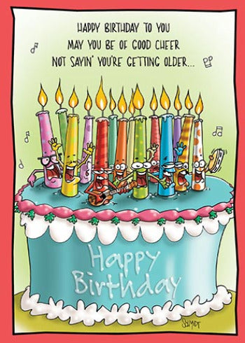 Singing Candles | Cute Birthday Card