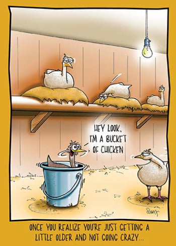 Chicken in a Bucket | Hilarious Birthday Card