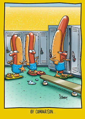 Funny Hot Dogs | Birthday Card
