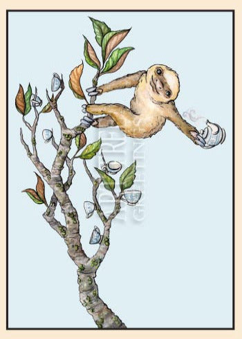 The Sloth | Whimsical Friendship Card